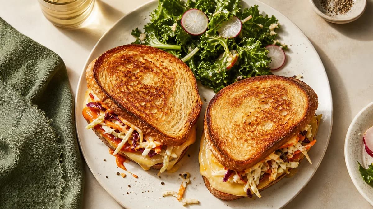 Build-Your-Own Burger Night, serving suggestion
